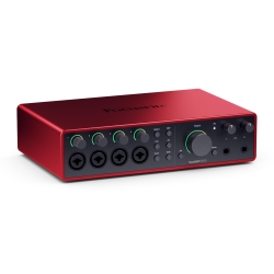 Focusrite Scarlett 18i16 4th Gen USB Audio Interface, for Songwriting, Music Production, Recording, and Podcasting — High-Fidelity, Studio Quality Recording, and All the Software You Need to Record